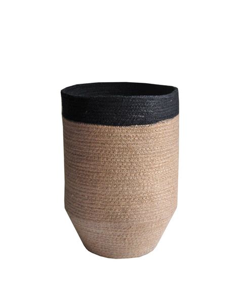 Woven Jute Wastebasket Waste Basket Jute Woven