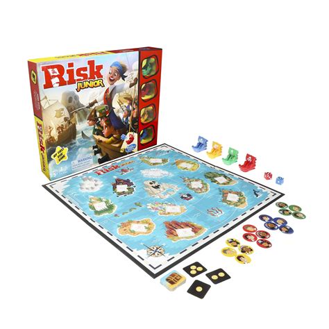 Risk Game Junior Edition, Strategy Game, For Kids Ages 5 and Up ... 