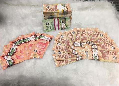 Mixed Canadian Prop Money Ready Prop Money