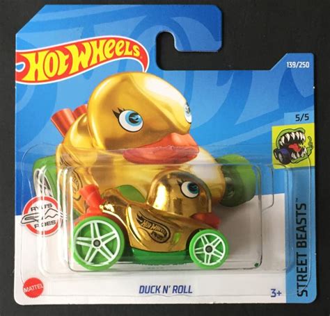 Hot Wheels Duck N Roll Zlatni