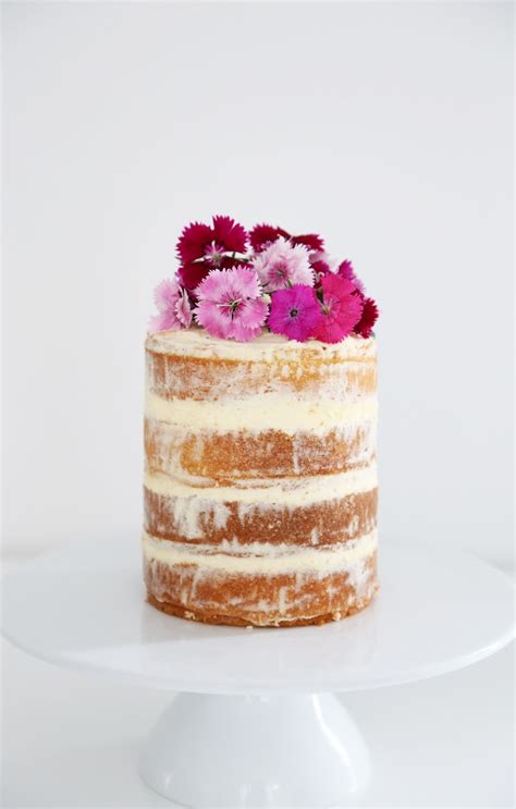Raspberry And Strawberry Naked Cake Recipe Beyond Our Sky Artofit