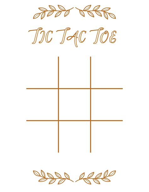 Tic Tac Toe Game for Kids, Printable Tic Tac Toe Worksheet - Etsy
