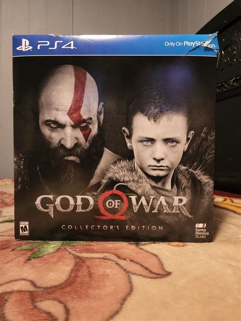 God Of War Collector S Edition Ps Gow Game Statue Steelbook