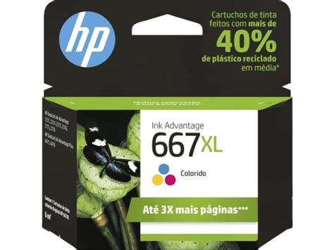 Cartucho De Tinta Hp Xl Colorido Advantage De Alto Rendimento