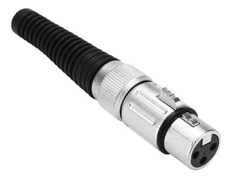 Conector Xlr Canon Linha Pesada Fêmea Tipo Xlr Linha Pro Csr MercadoLivre