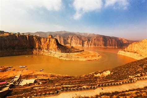 Il Fiume Giallo In Cina Fotografia Stock Editoriale Immagine Di Cinese