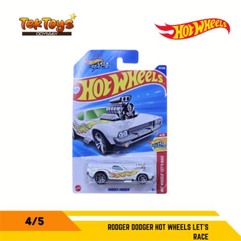 Hot Wheels Rodger Dodger Hot Wheels Let S Race White Shopee Philippines