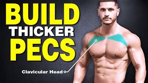 Top 3 Upper Chest Exercises For Thicker Pecs Youtube