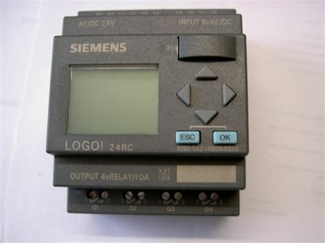 Siemens LOGO! 24RC 6ED1 052-1HB00-0BA6 AC/DC 24V 6ED1052-1HB00-0BA6 | eBay