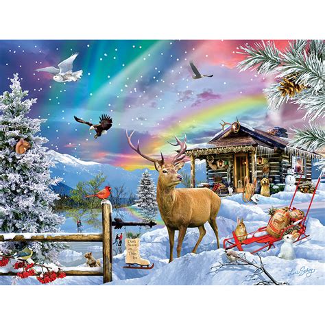 Winter In The Mountains Piece Jigsaw Puzzle Spilsbury