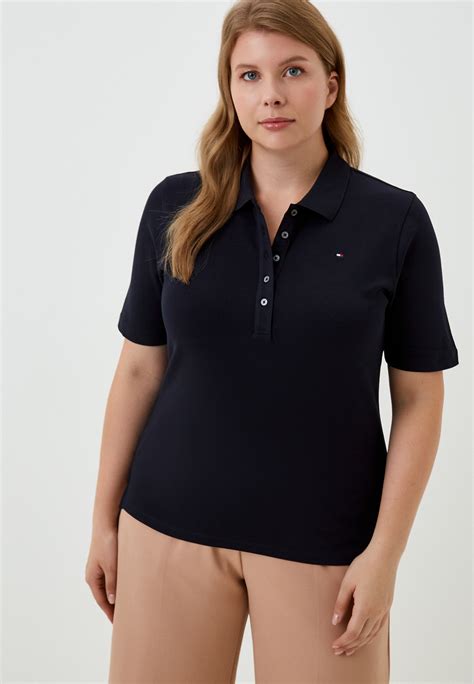Женские поло Tommy Hilfiger (Томми Хилфигер) WW0WW37820 купить за 6120 руб.