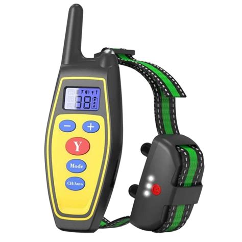 Электрический ошейник для дрессировки собак, водонепроницаемый ...