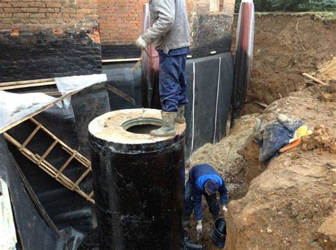 Гидроизоляция колодца из бетонных колец