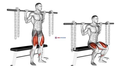 barbell bench squat  chains home gym review