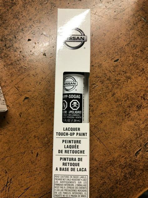 New Oem Nissan Touch Up Paint Clear Coat Jetblack Color Code Gag Ebay