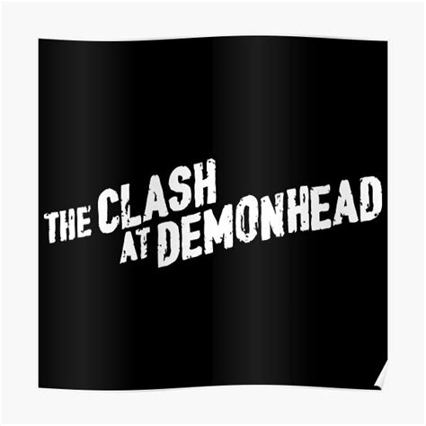 "The Clash At Demonhead" Poster by mimisensi | Redbubble