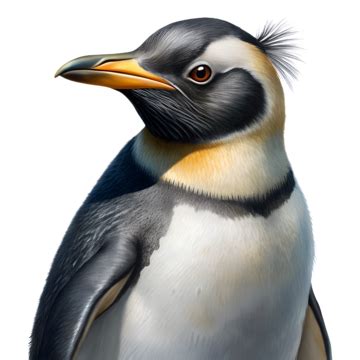 emperor penguin portrait png transparent images   vector