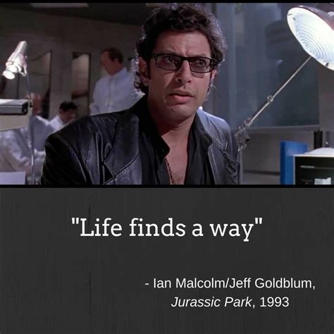 Jeff Goldblum Jurassic Park Quotes