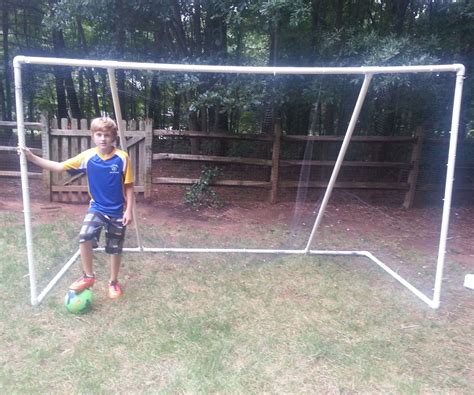 PVC Soccer Goal 10' X 6' X 4.5' | Kids soccer goal, Soccer goal, Soccer