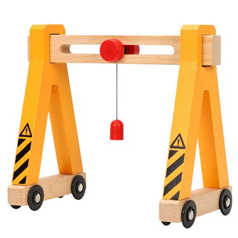 Montessory Wooden Track Accessories Puzzle Tracks Gantry Pendant Toy