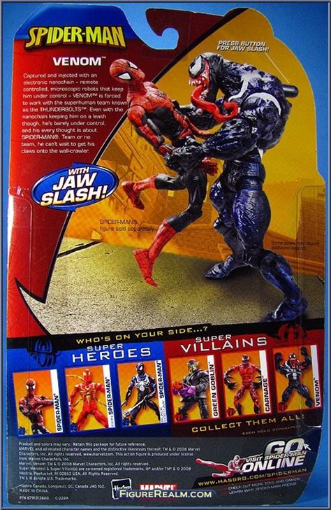 Venom Jaw Slash Spider Man Classics Basic Series Hasbro