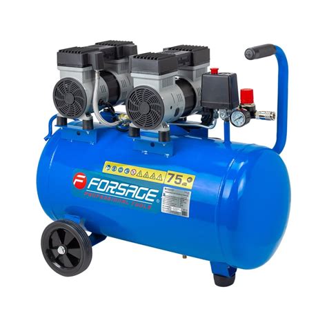 Компрессор поршневой с прямым приводом,4 цилиндра, безмасляный (ресивер ...