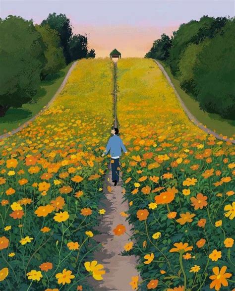 pin  anastasia vedeneeva  oblozka landscape illustration dreamy