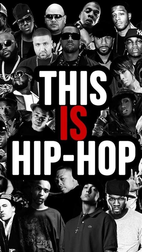 Hip Hop Legends Collage