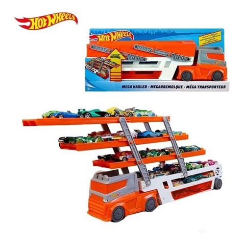 Hot Wheels Caminh O Mega Transportador Mattel Ghr R Mobil Futuristik Mobil Mainan