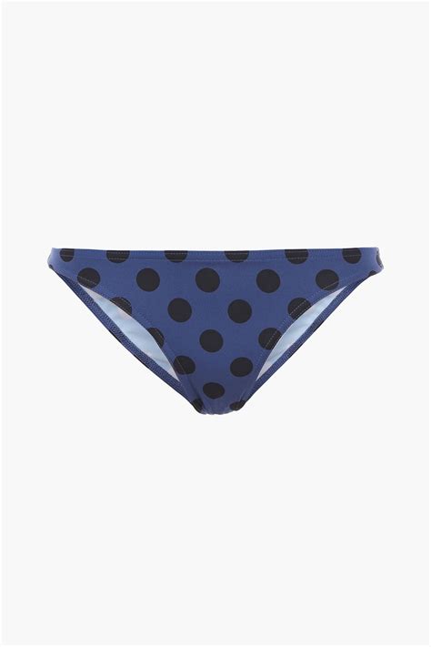 ZIMMERMANN Separates Sculpt Polka Dot Low Rise Bikini Briefs THE OUTNET