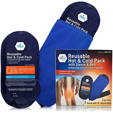 Med Pride Reusable Hot And Cold Packs With Sleeve And