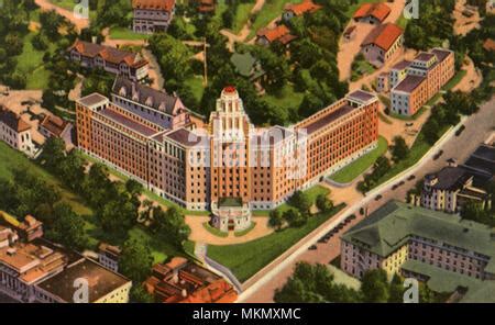 Army Navy Hospital Hot Springs 1915 Stock Photo Alamy
