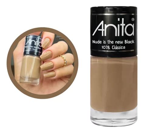 Esmalte Anita Cole O Nude Is The New Black Cl Ssica Cremoso Mercadolivre
