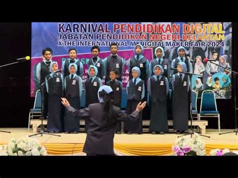 Naib Johan Choral Speaking 2024 Di Karnival Pendidikan Digital Kelantan