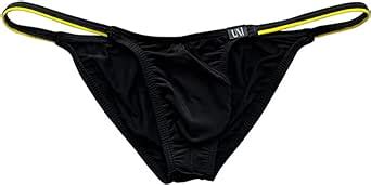 Comlife Men S Ice Silk String Bikini Underwear Thin Bulge Pouch Triangle Briefs Underpants