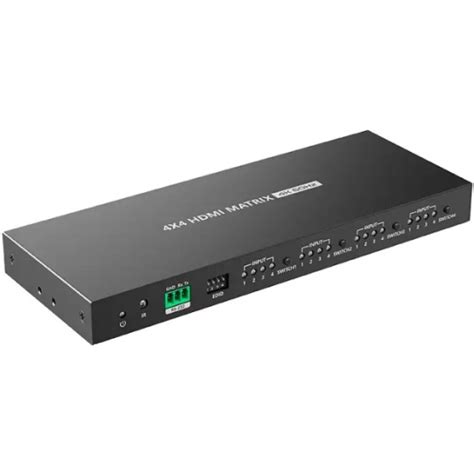 Купить Матричный коммутатор 4x4 HDMI 4K HDMI 2 0 EDID RS232 Lenkeng