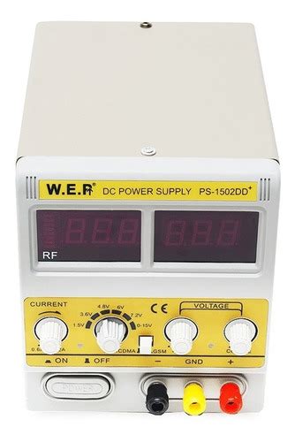 Fuente Regulada Variable Wep 1502 Dd 0 15v 2 Amps Envío gratis