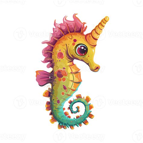 Ai Generated Seahorse Saga Cartoon 36309893 Png