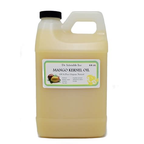 Dradorable Mango Kernel Oil 100 Pure Organic Cold Pressed Natural