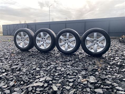 Диски колеса титани Ніссан Кашкай R17 5*114.3 Nissan Qashqai j10: 125 ...