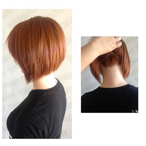 Short A Line Bob With Undercut