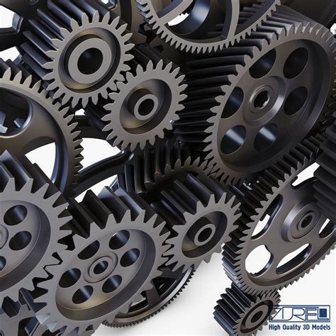 ArtStation - Gear Mechanism v 2 | Resources