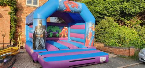 Large Super Heroes Bouncy Castle