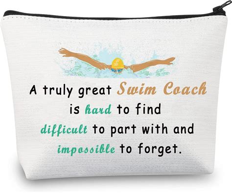 Swim Coach Ts Swim Teacher Ts For Women Swimming Coach Makeup Bag Swim Coach