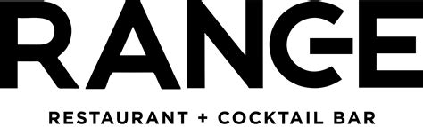 rangelogoblack range restaurant cocktail bar