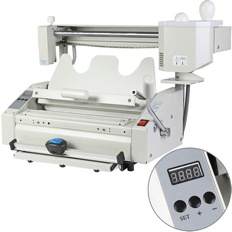 Vevor Wireless Glue Book Binding Machine Manual Hot Glue Book Binder With Milling Spine Rougher
