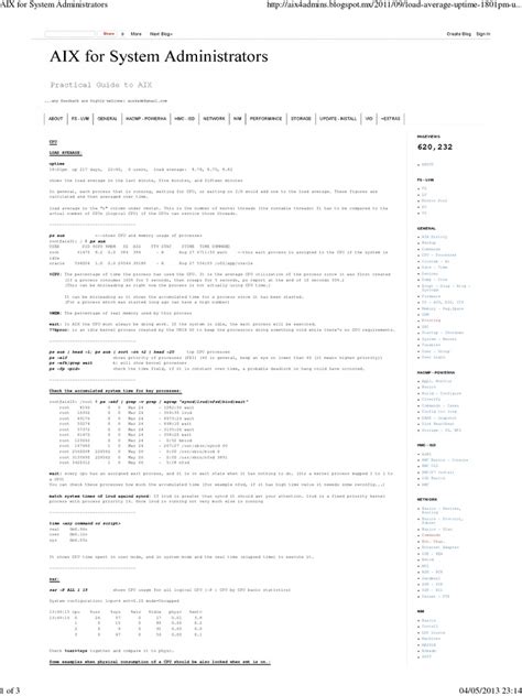 AIX for System Administrators_Performance | Thread (Computing ...