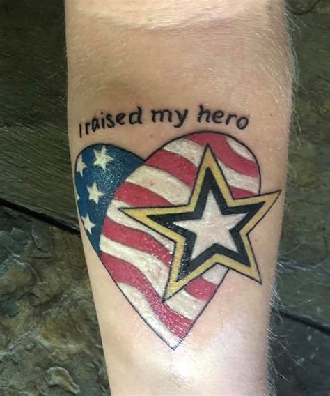 Pin by Kelly Plieseis on Tattoos | Patriotic tattoos, Army wife tattoos ...