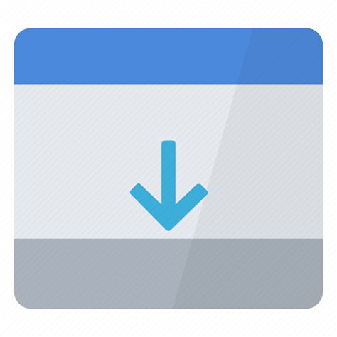 bottom panel window extend interface windows icon