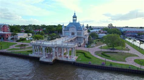 Premium Stock Video Tigre Municipal Museum Of Fine Art Aerial Drone